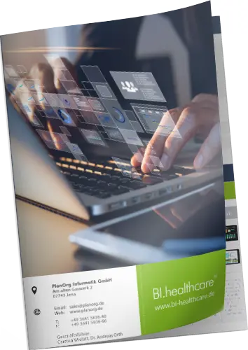 BI.healthcare Business Intelligence Broschüre