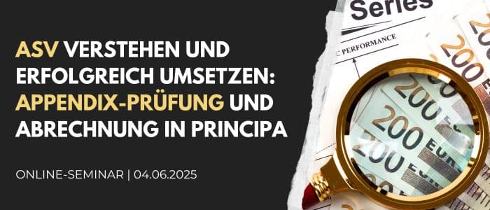 ASV verstehen und erfolgreich umsetzen Appendix Pruefung und ASV Abrechnung in principa