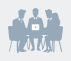 Besprechungs-Icon, Abstimmung im Leitungsgremium